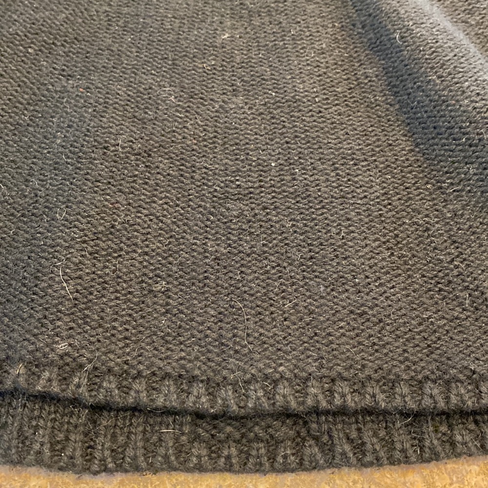 Moda International By Victoria Secret Medium Black Wool Blend Sweater - Picture 13 of 14
